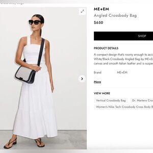 ME+EM Angled Crossbody Bag